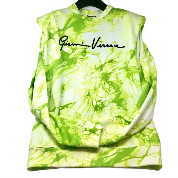 Brand New Versace Tie-Dye Print Sweatshirt - Picture 3 of 7